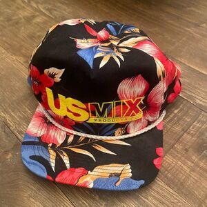 Vintage US Mix Products CO Concrete Rope Accent Trucker Hat One Size OS VTG